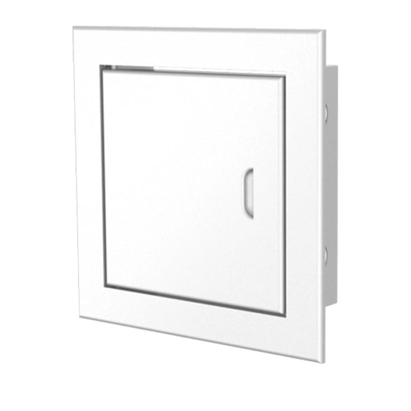 Drzwiczki rewizyjne DOSPEL MAGNAT 400x400mm z zamkiem magnetycznym, białe