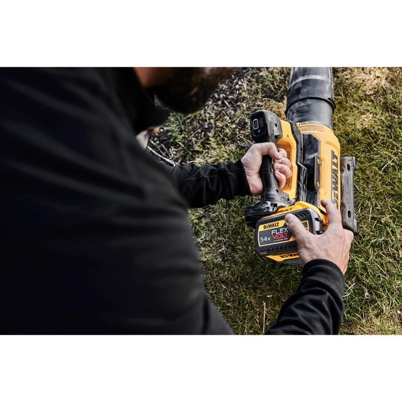 Dmuchawa z wentylatorem osiowym DeWALT DCMBL777X1 XR FlexVolt 54/18V 1x3/9Ah BL 257,5 km/h