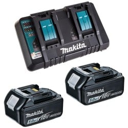 Dmuchawa do liści 2x18V 2x5Ah Makita DUB363PT2V
