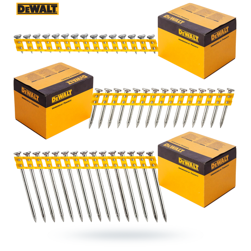 Gwoździe DEWALT DCN8901055 STD 2,6x55 taśma żółte