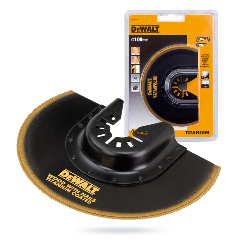 Brzeszczot DEWALT DT20711 tytanowy do metal 100x23