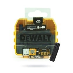 BIT udarowy T40 x 25mm 25szt DEWALT TOUGH CASE