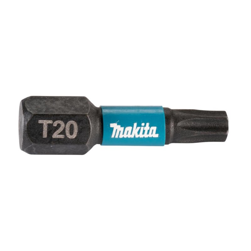 Zestaw 25 szt. końcówek udarowych TORX T20/25mm, Makita E-12382 Impact Black