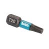 Zestaw 25 szt. końcówek udarowych TORX T20/25mm, Makita E-12382 Impact Black