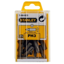 Bit końcówka wkrętakowa STANLEY 68-950 PH3 25mm kasetka 25szt.