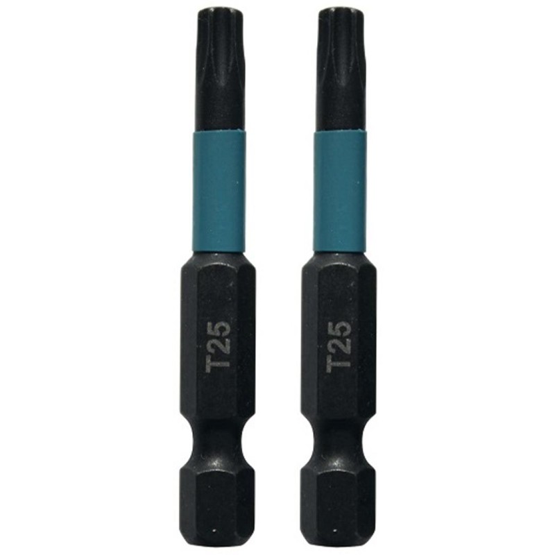 Zestaw 2 szt. końcówek udarowych TORX T25/50mm, Makita B-63797 Impact Black