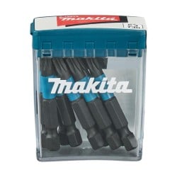 Zestaw 10 szt. końcówek udarowych TORX T30/50mm, Makita E-12675 Impact Black
