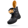 Buty URGENT ocieplane z met/pod. wysokie rozm 39