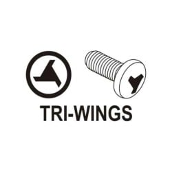 Bity długie YATO YT-0497 Tri-Wing 1/4'' nr2x100mm nr4x100mm 2 szt.
