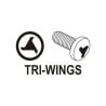 Bity długie YATO YT-0497 Tri-Wing 1/4'' nr2x100mm nr4x100mm 2 szt.