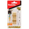 BIT T25 x 65mm dwustronny 3szt GOLD MAKITA