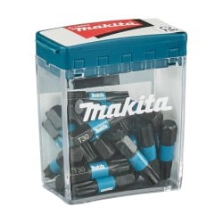 Zestaw 25 szt. końcówek udarowych TORX T30/25mm, Makita E-12653 Impact Black