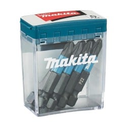 Zestaw 10 szt. końcówek udarowych POZIDRIV PZ2/50mm, Makita E-12413 Impact Black