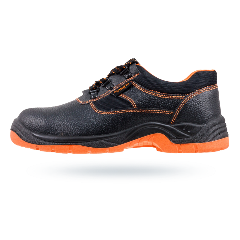 Buty URGENT 201S1 rozmiar 45 skóra niskie czarne
