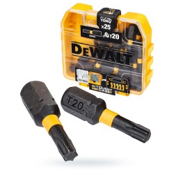 BIT udarowy T20 x 25mm 25szt DEWALT TORSION