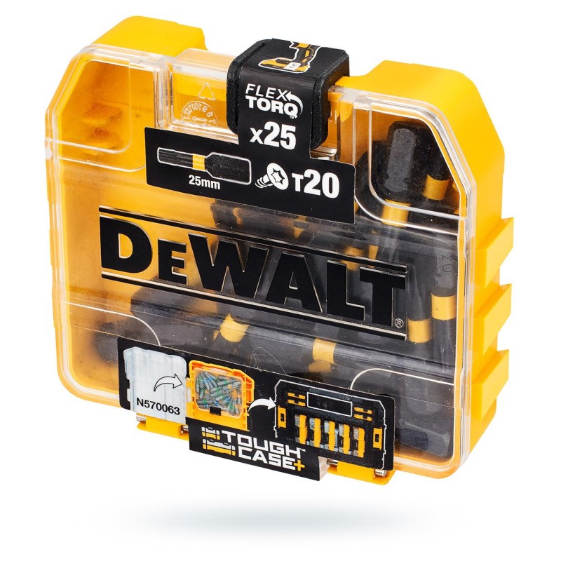 BIT udarowy T20 x 25mm 25szt DEWALT TORSION