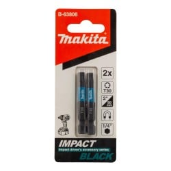 Zestaw 2 szt. końcówek udarowych TORX T30/50mm, Makita B-63806 Impact Black