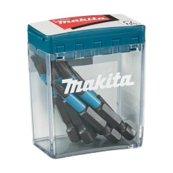 Zestaw 10 szt. końcówek udarowych TORX T25/50mm, Makita E-12435 Impact Black