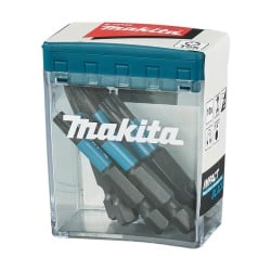 Zestaw 10 szt. końcówek udarowych TORX T25/50mm, Makita E-12435 Impact Black