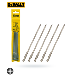 Bit DEWALT DT7206 PH2x153mm 5szt PR2 do DCF6201