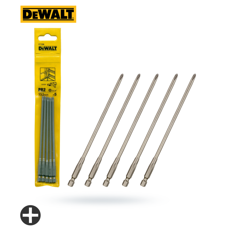 Bit DEWALT DT7206 PH2x153mm 5szt PR2 do DCF6201