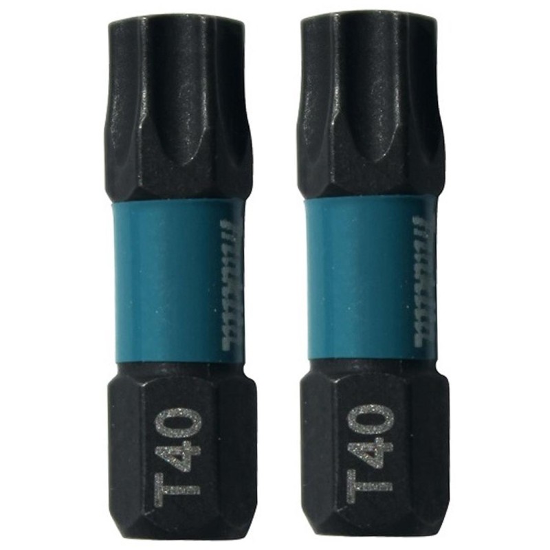 Zestaw 2 szt. końcówek udarowych TORX T40/25mm, Makita B-63703 Impact Black