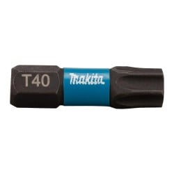 Zestaw 2 szt. końcówek udarowych TORX T40/25mm, Makita B-63703 Impact Black