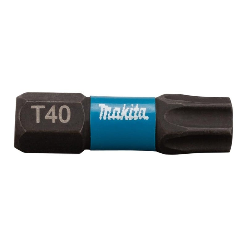 Zestaw 2 szt. końcówek udarowych TORX T40/25mm, Makita B-63703 Impact Black