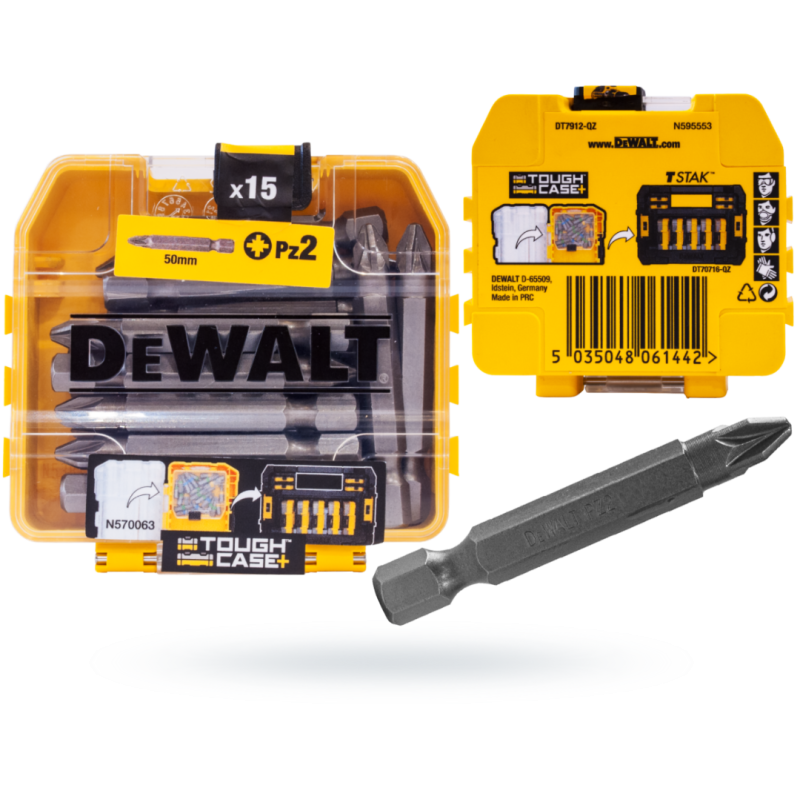 Bit DEWALT DT7912 PZ2x50mm 15szt