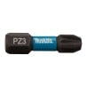 Zestaw 2 szt. końcówek udarowych POZIDRIV PZ3/25mm, Makita B-63650 Impact Black