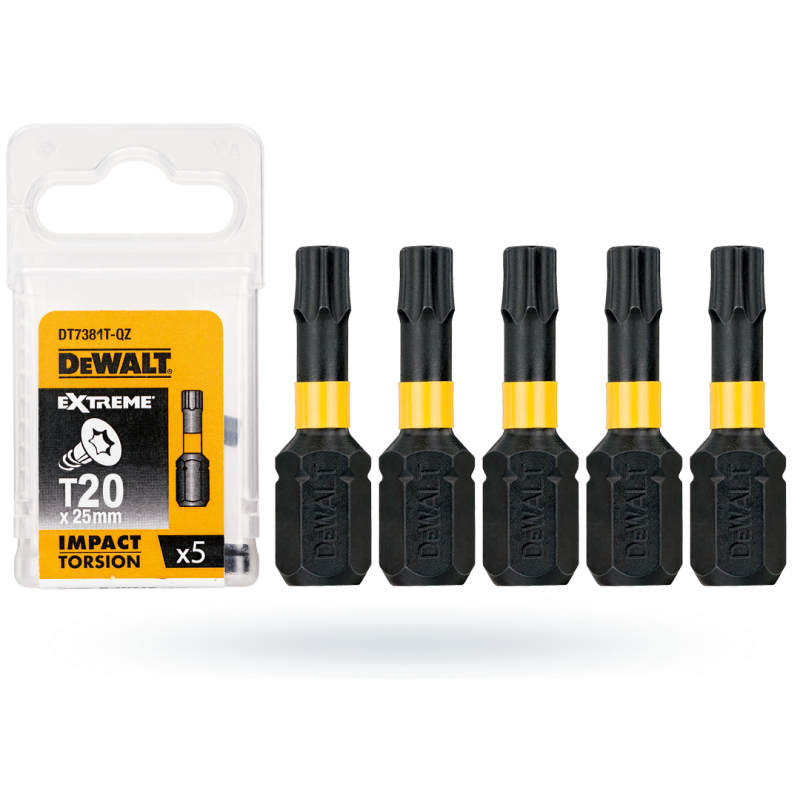 Bit udarowy DEWALT DT7381T T20x25mm Impact Torsion