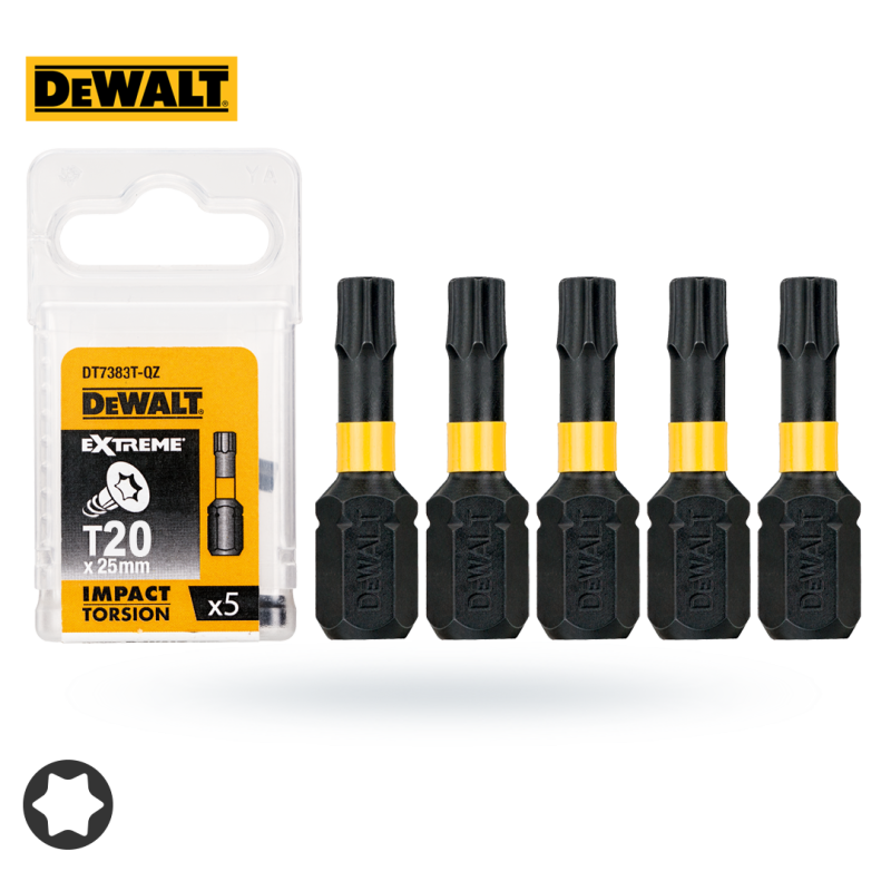 Bit udarowy DEWALT DT7381T T20x25mm Impact Torsion