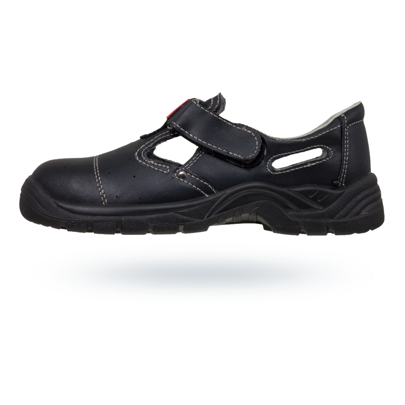 Buty URGENT sandały 303S1 rozmiar 46 czarne skóra