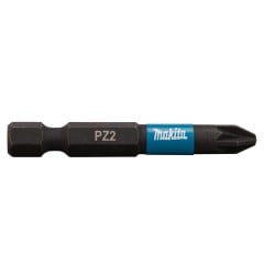 Zestaw 2 szt. końcówek udarowych POZIDRIV PZ2/50mm, Makita B-63753 Impact Black
