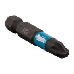 Zestaw 2 szt. końcówek udarowych POZIDRIV PZ2/50mm, Makita B-63753 Impact Black