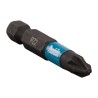 Zestaw 2 szt. końcówek udarowych POZIDRIV PZ2/50mm, Makita B-63753 Impact Black