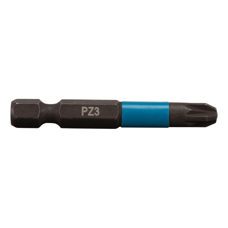 Zestaw 2 szt. końcówek udarowych POZIDRIV PZ3/50mm, Makita B-63769 Impact Black