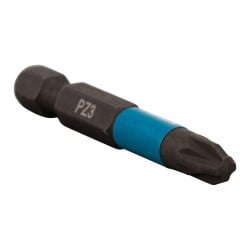 Zestaw 2 szt. końcówek udarowych POZIDRIV PZ3/50mm, Makita B-63769 Impact Black