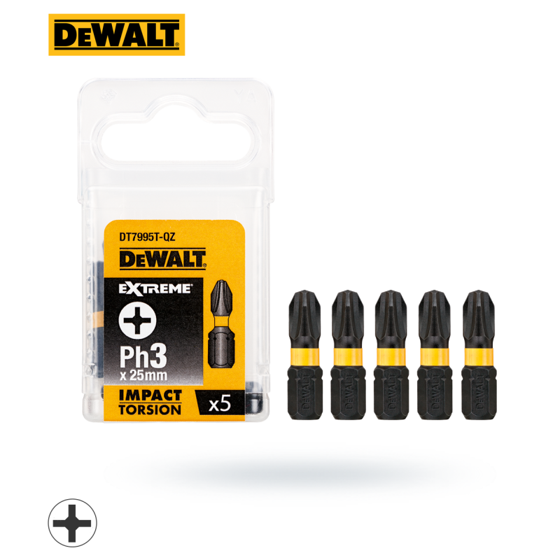 Bit udarowy DEWALT DT7995T PH3x25mm Torsion