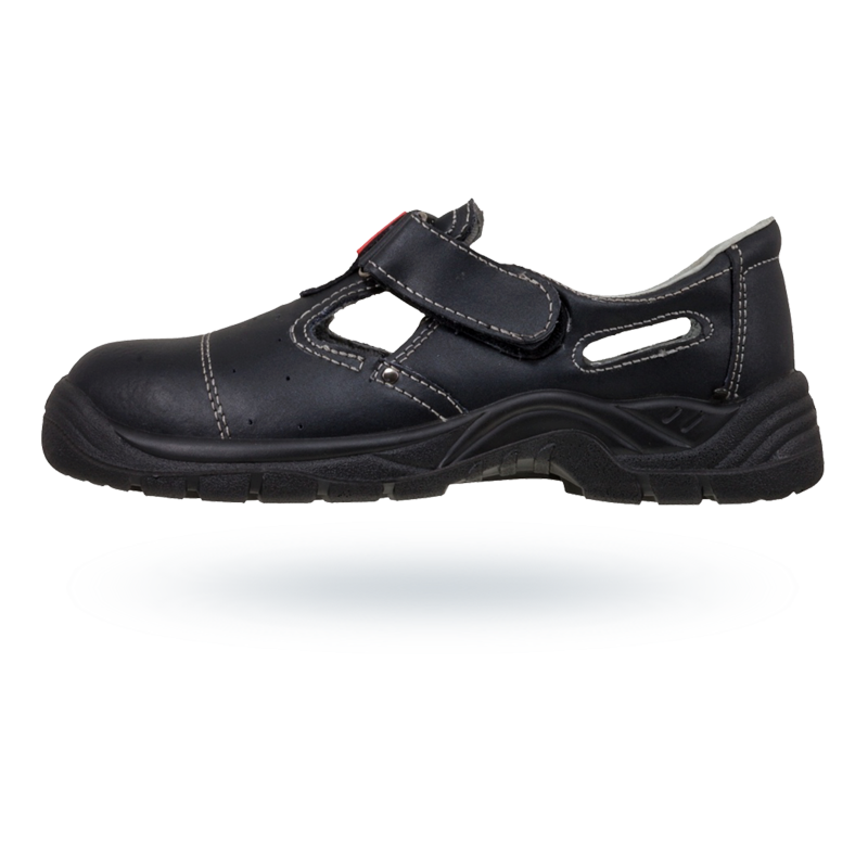 Buty URGENT sandały 303S1 rozmiar 40 czarne skóra