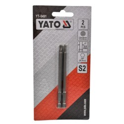 Bity długie YATO YT-0491 Torx security 1/4'' T15x100mm T27x100mm 2 szt.