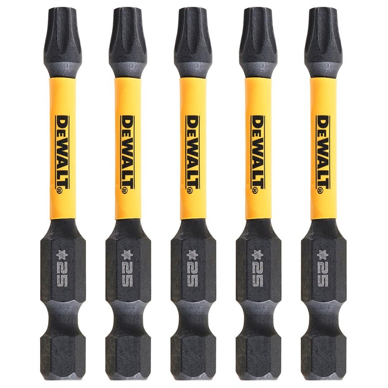 Bit udarowy T25 x 50mm 5szt Impact Torsion DEWALT