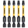 Bit udarowy T25 x 50mm 5szt Impact Torsion DEWALT