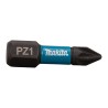 Zestaw 2 szt. końcówek udarowych POZIDRIV PZ1/25mm, Makita B-63638 Impact Black