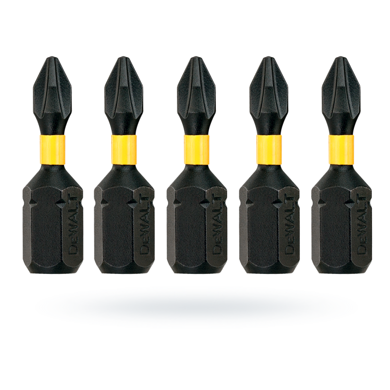Końcówka śru Ph1 x 25mm udar 5szt DEWALT TORSION