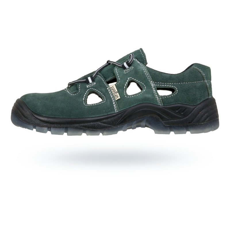 Buty URGENT 305S1 rozmiar 39 zielone zamsz sandały