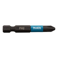 Zestaw 2 szt. końcówek udarowych Philips PH2/50mm, Makita B-63725 Impact Black