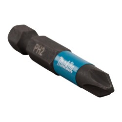 Zestaw 2 szt. końcówek udarowych Philips PH2/50mm, Makita B-63725 Impact Black