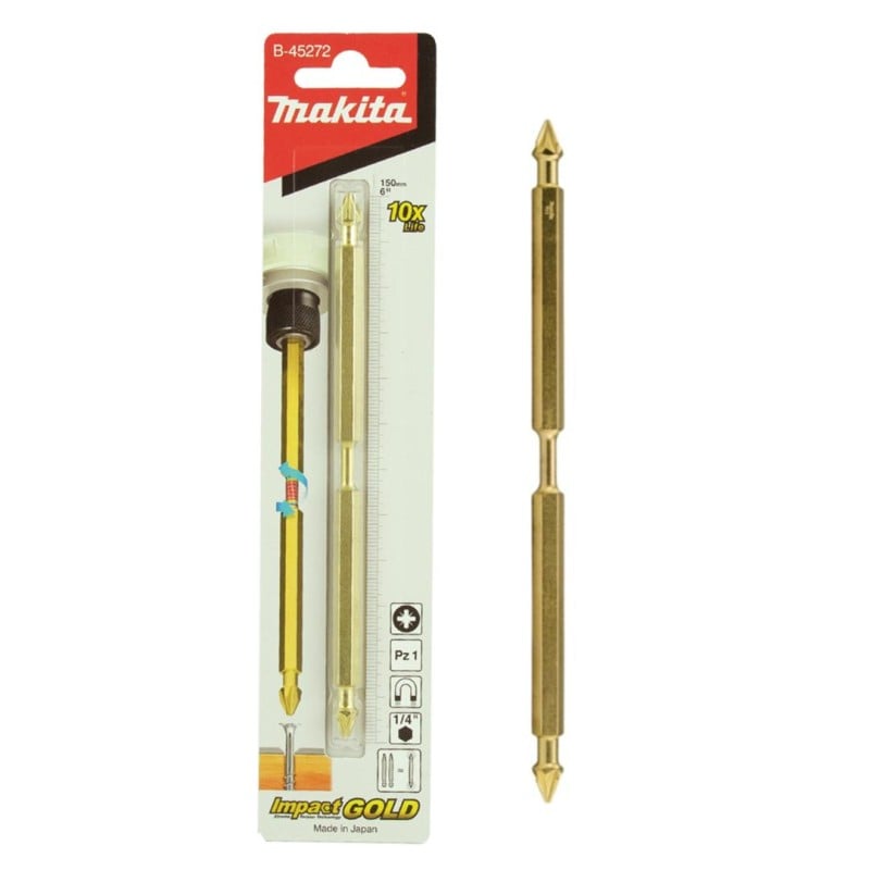 BIT PZ1-PZ1 x150mm 2-stronny IMPACT GOLD Makita
