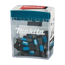 Zestaw 25 szt. końcówek udarowych TORX T25/25mm, Makita E-12398 Impact Black